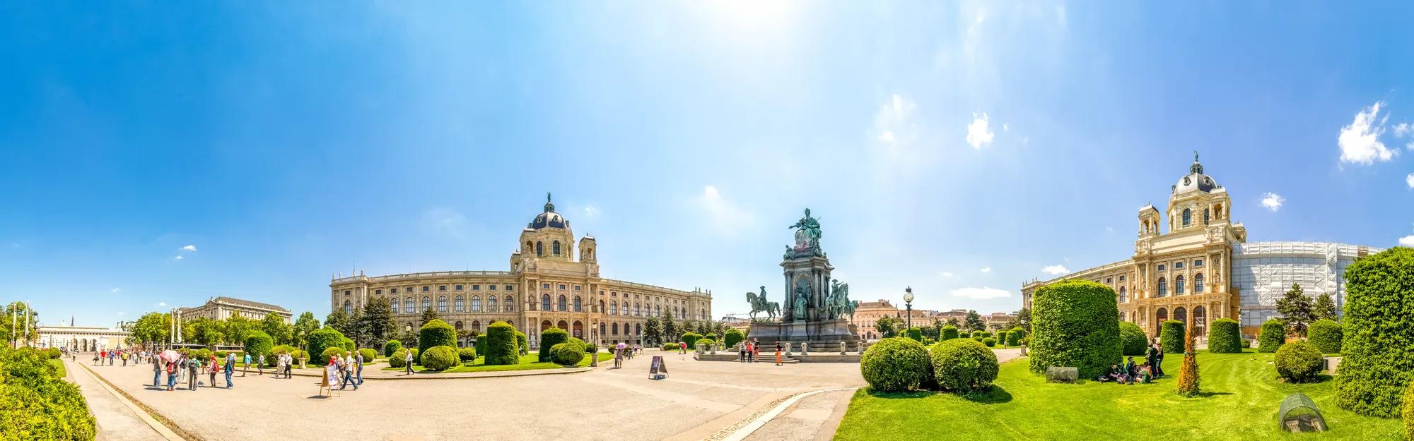 Séjour linguistique Autriche, Vienne, Maria Theresien Platz
