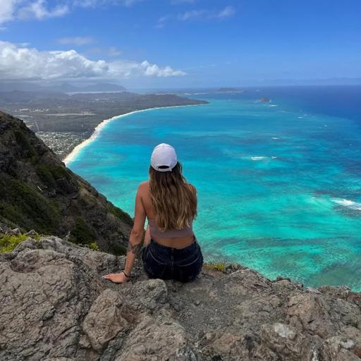 Sprachaufenthalt USA, Hawaii, Honolulu Aussicht Felicia Kehl