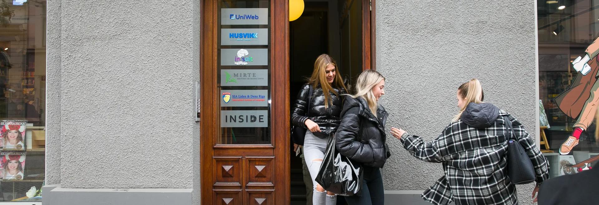 Séjour linguistique Lettonie, Liden & Denz Riga, Bâtiment scolaire