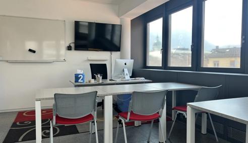 Sprachaufenthalt Schweiz, StL WeSpeak Scuola di Lingue Lugano, Klassenzimmer