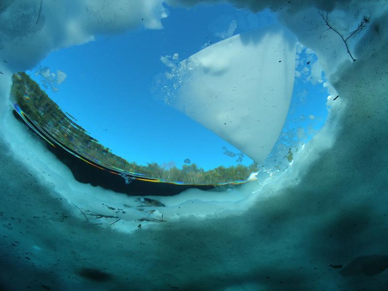 Séjour linguistique Canada, Quebec, Plongée sous glace