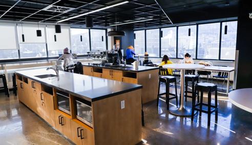 Sprachaufenthalt Kanada, ILSC Montreal, Cafeteria