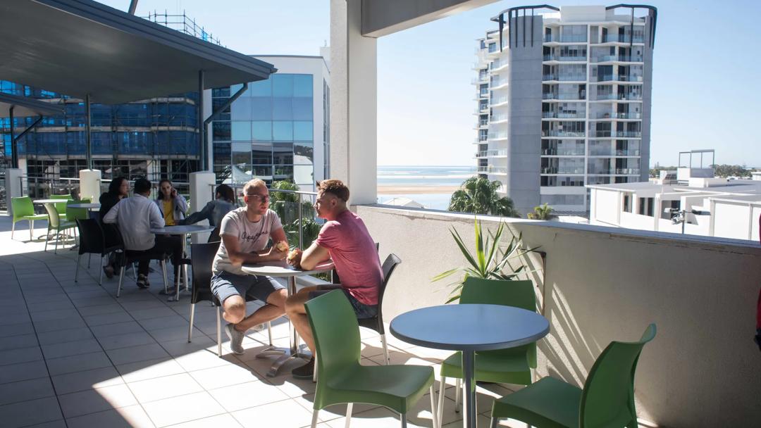 Séjour linguistique Australie, Sunshine Coast - Lexis Sunshine Coast, Terrasse