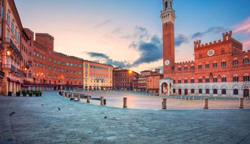 Sprachaufenthalt Italien, Siena, Piazza del Campo