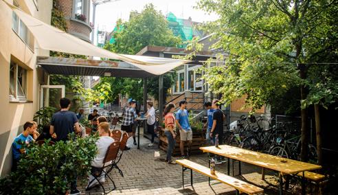 Séjour linguistique Angleterre, Radolfzell - Carlduisberg Centren Radolfzell - Terrasse
