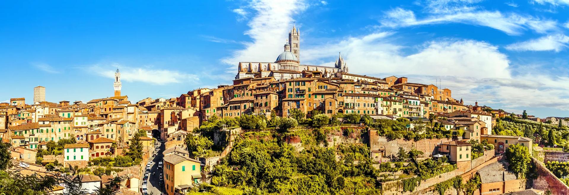 Sprachaufenthalt Italien, Siena, Panorama