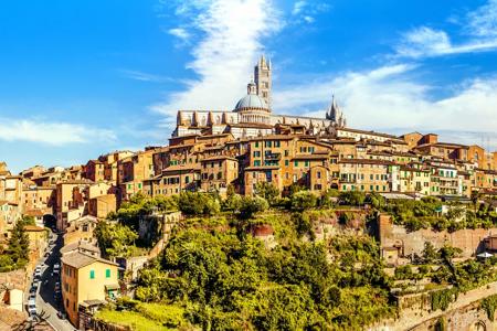 Sprachaufenthalt Italien, Siena, Panorama