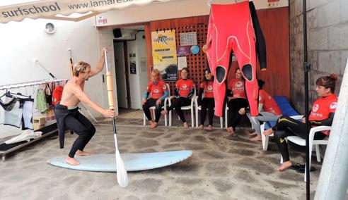 Séjour Linguistique Espagne, Tenerife, FU International Academy Tenerife, Surf