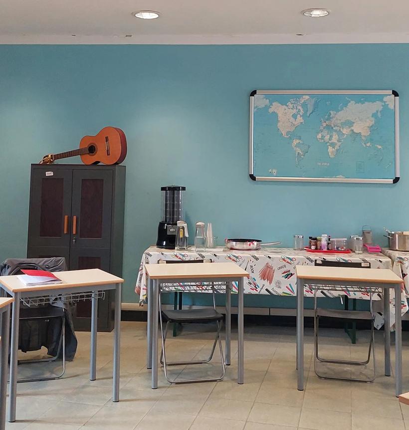 Séjour linguistique Italie, Scuola ABC Sestri Levante, Salle de classe
