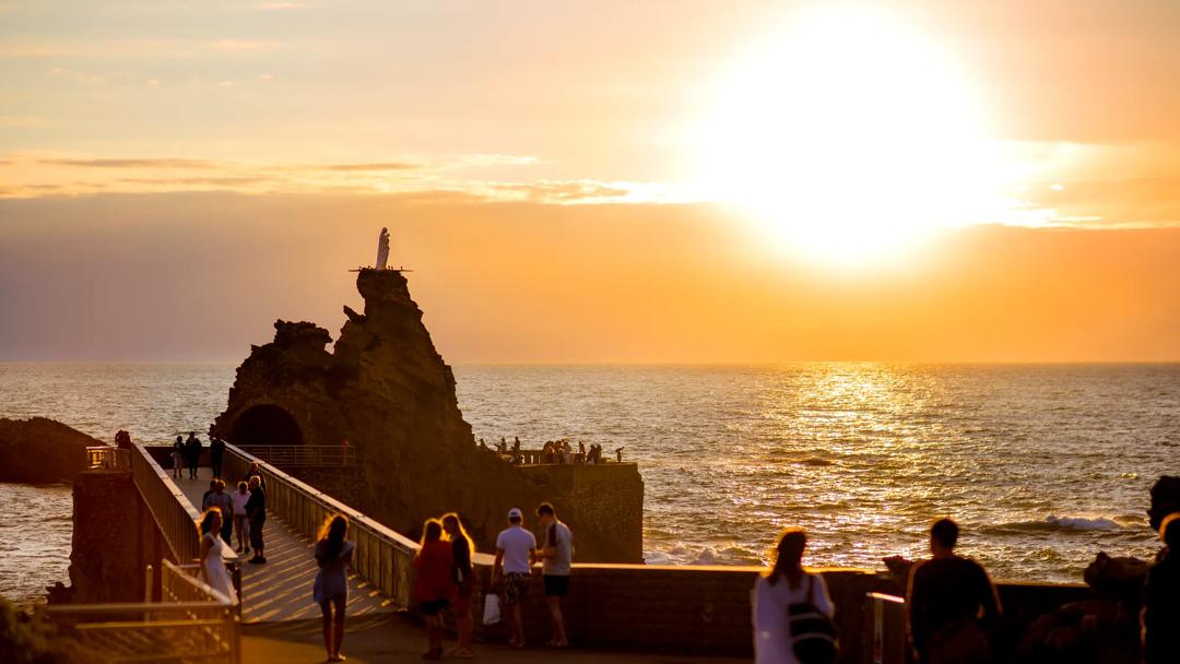 Sprachaufenthalt Frankreich, Biarritz, Promenade