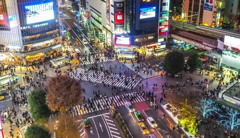 Sprachaufenthalt, Japan, Tokio, Shibuya Crossing