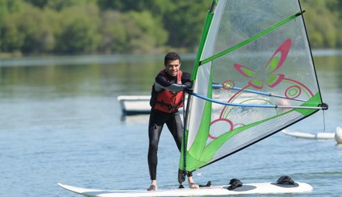 Séjour linguistique Suisse, Lausanne, Windsurfing