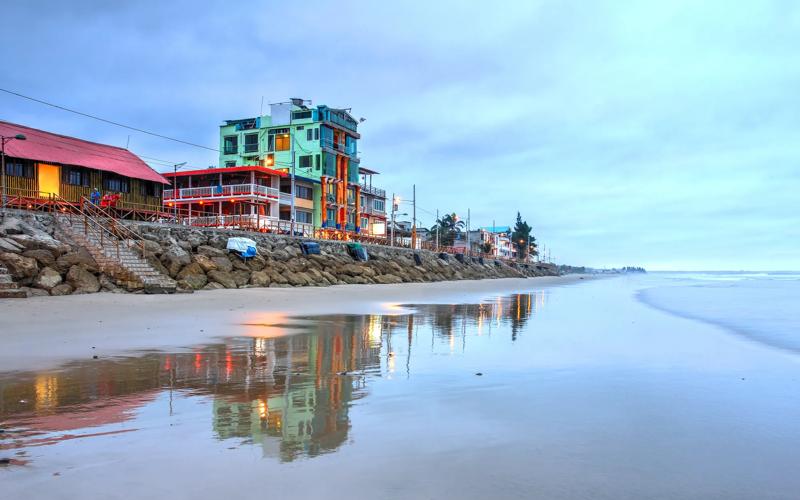 Sprachaufenthalt Ecuador, Montañita, Strand