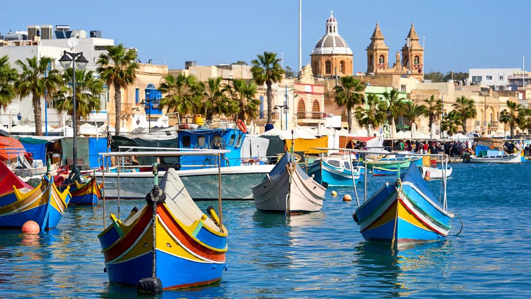 Séjour linguistique Malte, Sliema, Marsaxlokk