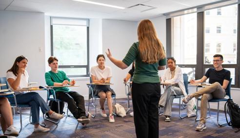 Sprachaufenthalt USA, Kaplan Boston, Lektionen