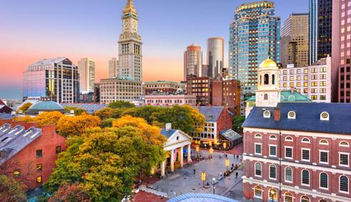 Sprachaufenthalt USA, Boston, City Downtown