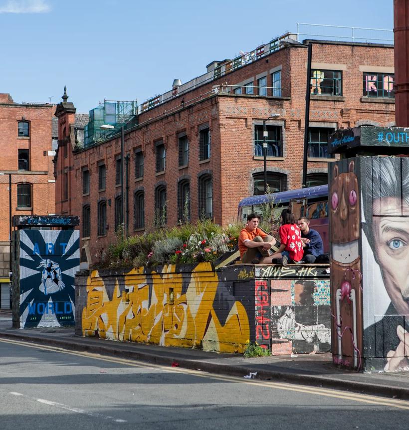 Séjour linguistique Angleterre, Manchester, Streetart