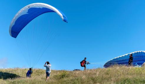 Séjour linguistique France, Brest, Paragliding