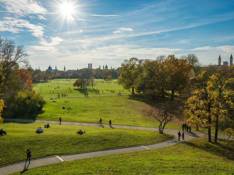 Séjour linguistique Allemagne, Munich, Englischer Garten