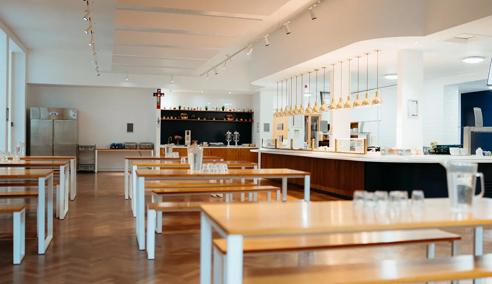 Sprachaufenthalt England, St Giles Cambridge St Mary's School, Cafeteria