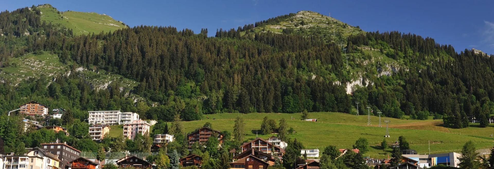 Séjour linguistique Suisse, Leysin, Panorama