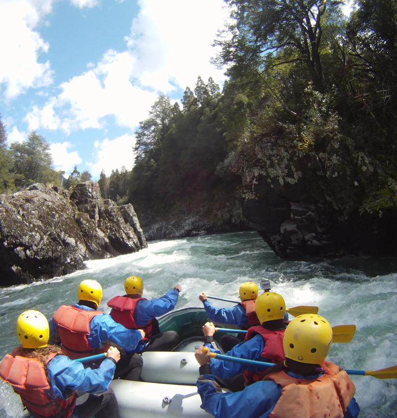 Séjour linguistique Argentine, Bariloche, Rafting