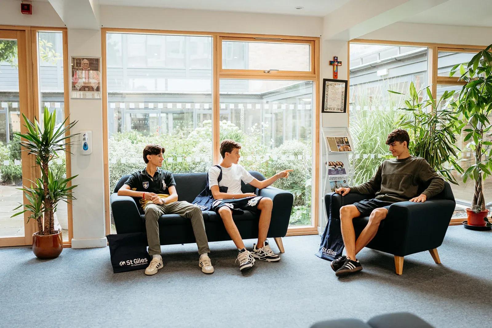 Sprachaufenthalt England, St Giles Cambridge St Mary's School, Lounge