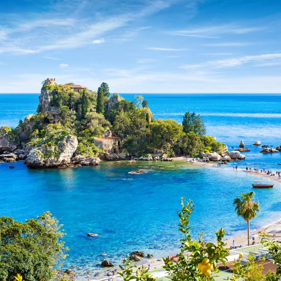 Sprachaufenthalt Italien, Taormina, Isola Bella