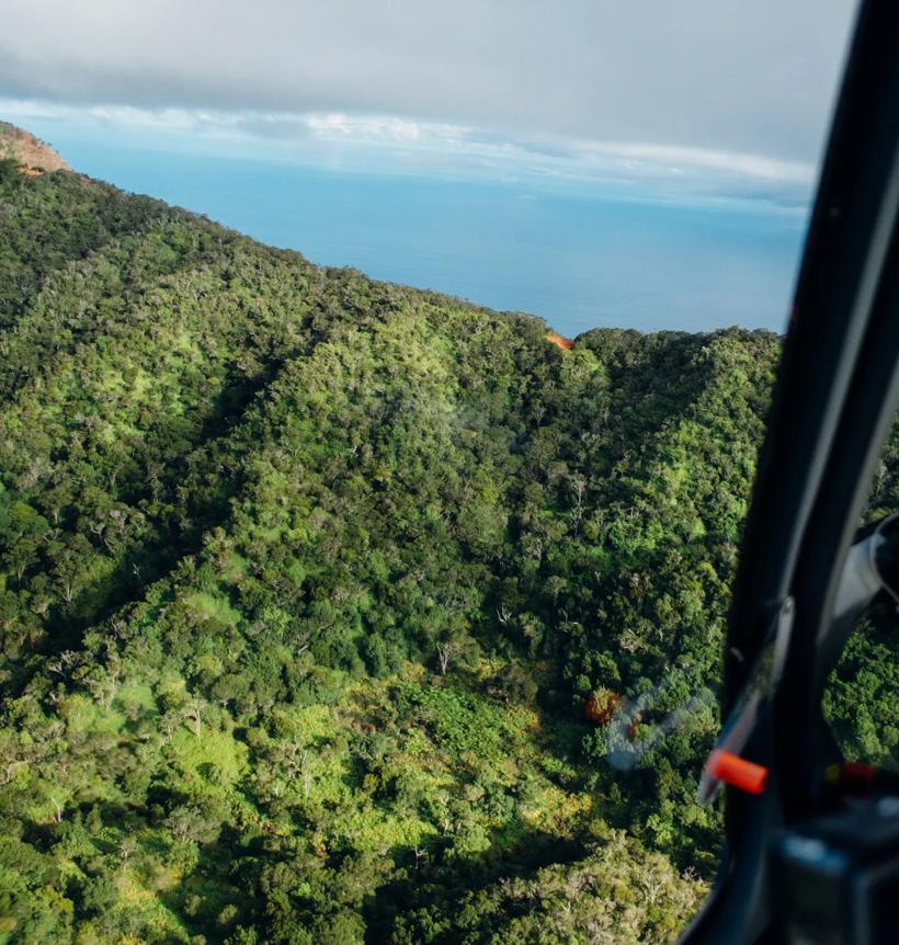 Séjour linguistique États-Unis, Hawaii, Honolulu, Tour d'helicoptere