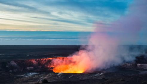 Séjour linguistique États-Unis, Hawaii, Tour de lave