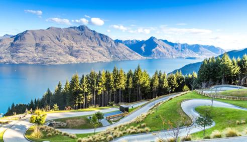 Sprachaufenthalt Neuseeland, Queenstown, Luge Kartbahn