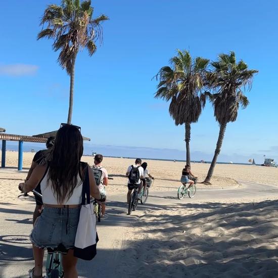 Sprachaufenthalt, Review, San Diego, Fahrrad am Strand