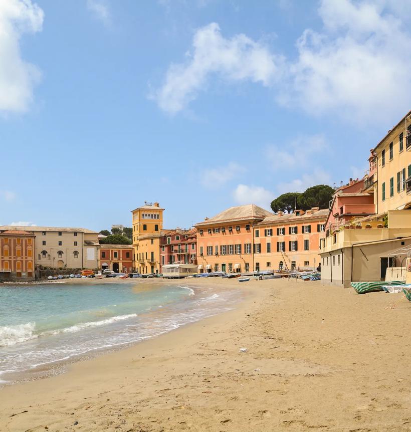 Sprachaufenthalt Italien, Sestri Levante, Strand