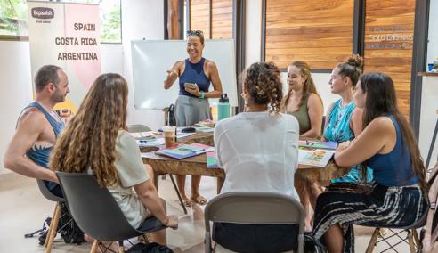 Séjour linguistique Costa Rica, Expanish Sámara, Leçons